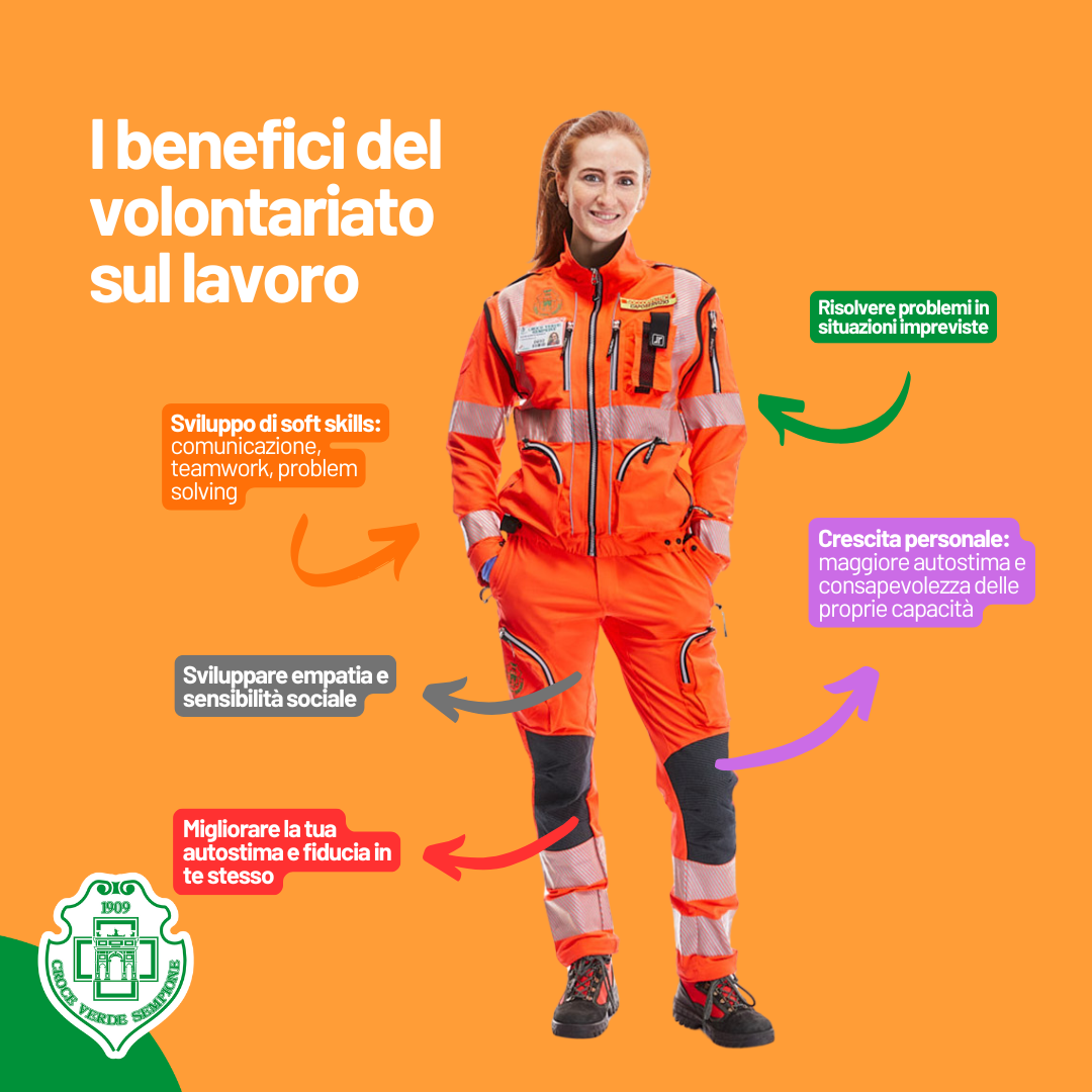 Cover articolo "volontariato e carriera"