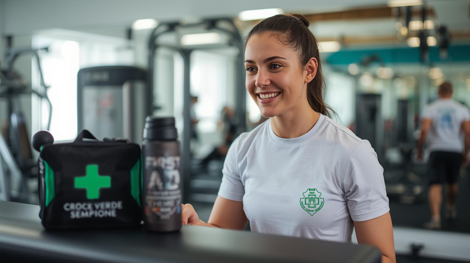 Giovani volontari della Croce Verde Sempione pronti a iniziare la formazione a settembre, simbolo di nuovi inizi e impegno sociale